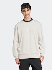 Bruin - adidas ALL SZN French Terry Crew 100% Cotton Sweatshirt - Image 1 of 6