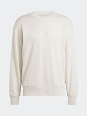 Bruin - adidas ALL SZN French Terry Crew 100% Cotton Sweatshirt - Image 6 of 6