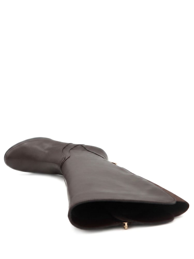 Jones Bootmaker Brown Dancer Premium Leather Calf-Length Boots - Image 6 of 6 Jones Bootmaker Brown Dancer Premium Leather Calf-Length Boots - Image 6 of 6