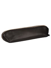 Pure Luxuries London Reeves Leather Cosmetic Brush Bag - Image 4 of 6