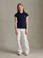 U.S. Polo Assn Frill Collar Polo Shirt - Imagen 3 de 6