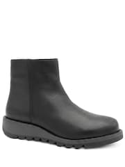 Jones Bootmaker Marianne2 Leather Chunky Ankle Boots - Imagen 3 de 6