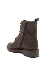 Jones Bootmaker Brown Noho Brogue Boots - Image 3 of 5