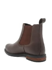Jones Bootmaker Brown Mayah Leather Chelsea Boots - Image 4 of 6