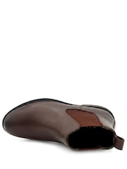 Jones Bootmaker Brown Mayah Leather Chelsea Boots - Image 5 of 6