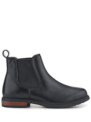 Jones Bootmaker Black Wide Fit Casual Ankle Boots - Image 2 of 6