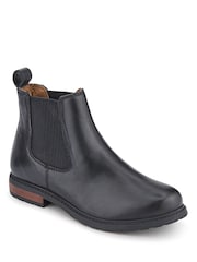 Jones Bootmaker Black Wide Fit Casual Ankle Boots - Image 3 of 6