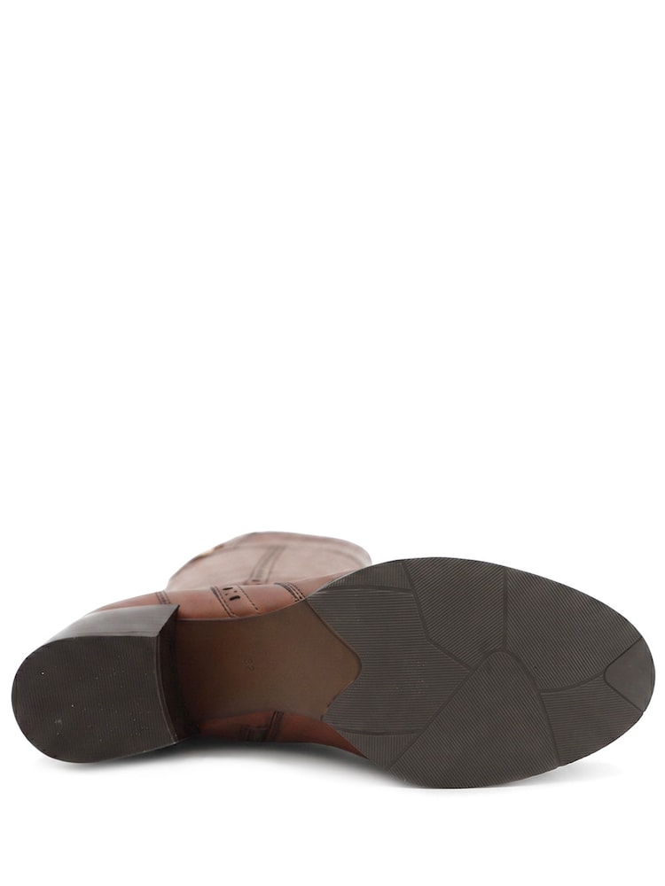 Kellanruskea Ruskea Nahka - Jones Bootmaker Rachel1 Erittäin S pohjepituiset Pitkä lahje Saappaat - Kuva 6 / 6 Kellanruskea Ruskea Nahka - Jones Bootmaker Rachel1 Erittäin S pohjepituiset Pitkä lahje Saappaat - Kuva 6 / 6