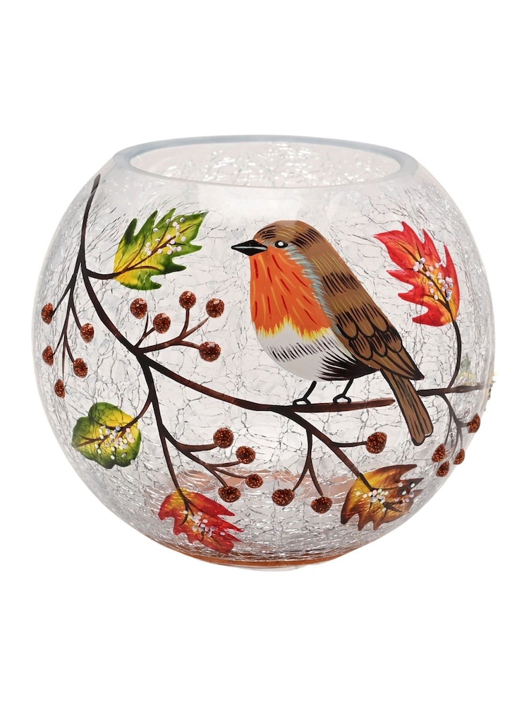 Country Living Autumn Robin Votive Holder - Image 2 of 6 Country Living Autumn Robin Votive Holder - Image 2 of 6