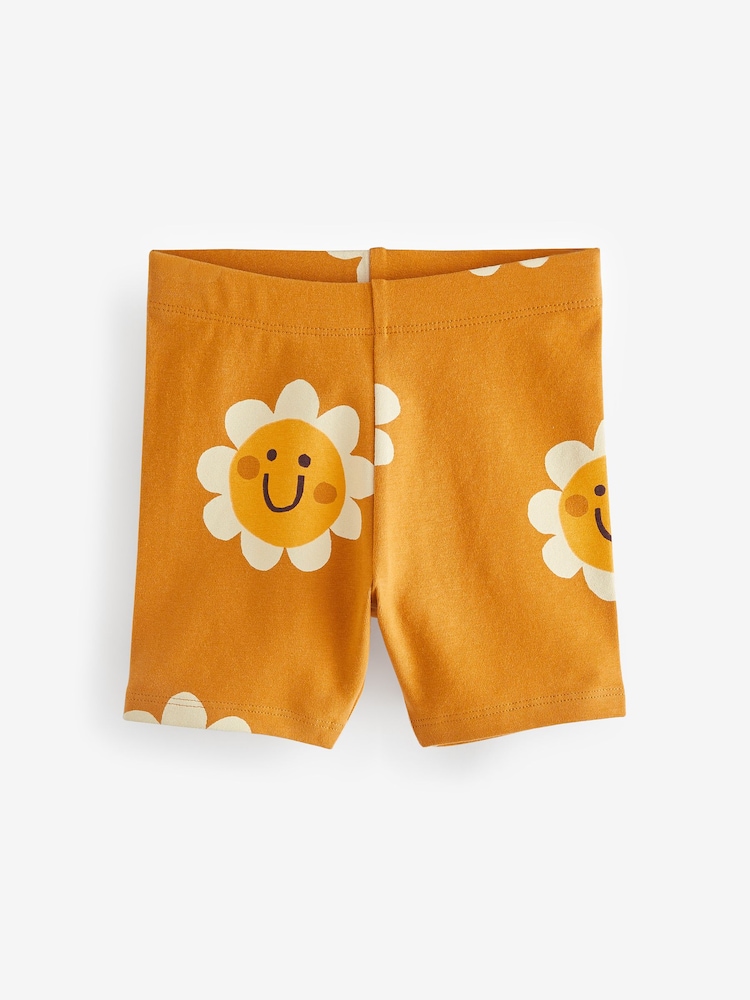 Oranžna - Kolesarske kratke hlače 4 paket (3mesec-7leto) - Slika 2 iz 7