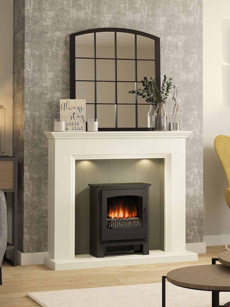 Be Modern White Inglenook Fireplace - Image 1 of 5