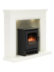 Be Modern White Inglenook Fireplace - Image 2 of 5