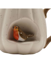 Country Living White Robin Insert Mug - Image 4 of 6