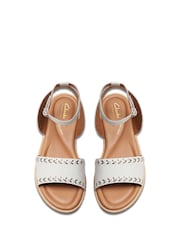 Weiß - Clarks Maritime May Sandalen - Bild 6 von 7