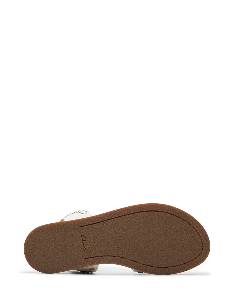 Weiß - Clarks Maritime May Sandalen - Bild 7 von 7
