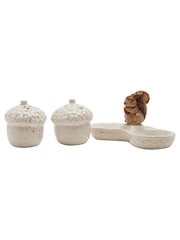 Country Living White Squirrel Salt & Pepper Set - Image 5 of 6