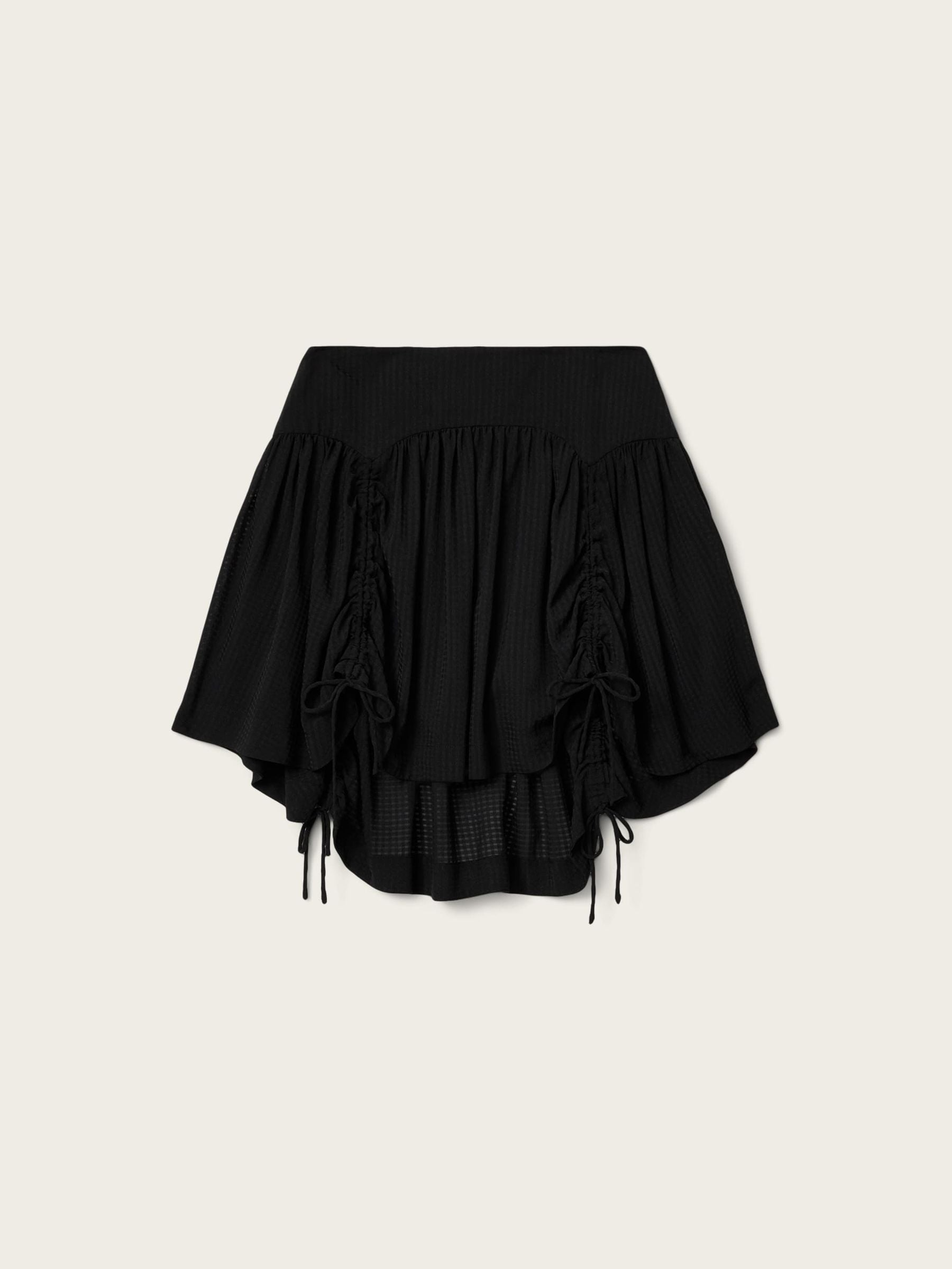 Buy AllSaints Black Aria Check Skirt from Next USA