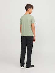 komplet 2 JACK & JONES kratkimi rokavi in okroglim ovratnikom s potiskom  - Slika 2 iz 7