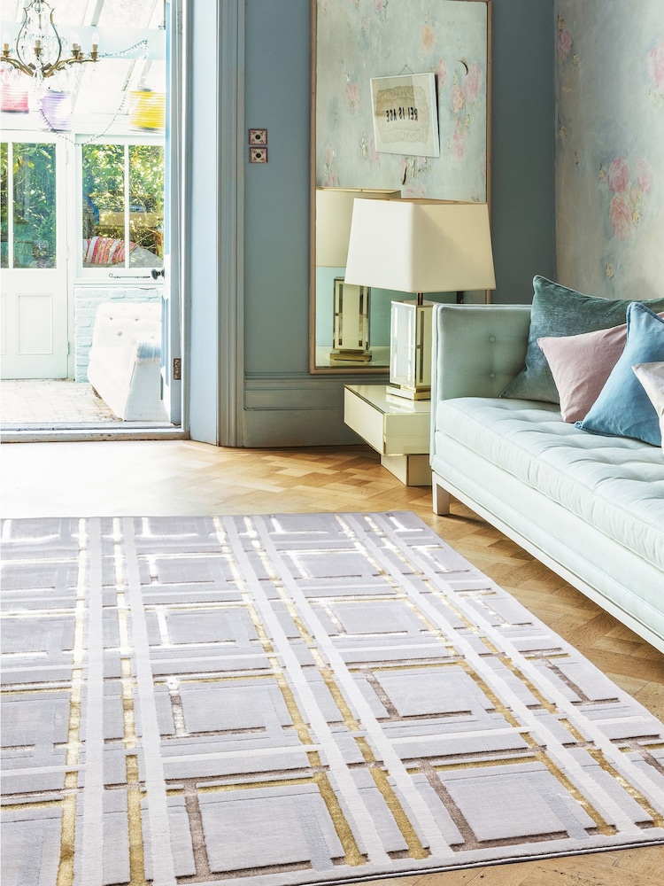 Asiatic Rugs Grey Aurora Rug - Image 1 of 4