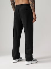Black Relaxed Fit Cotton Rich Jersey Joggers - Image 2 of 8