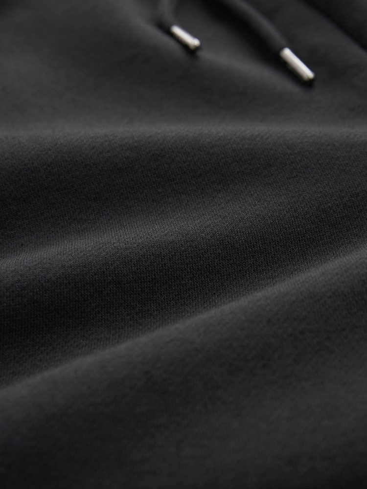 Black Relaxed Fit Cotton Rich Jersey Joggers - Image 6 of 8