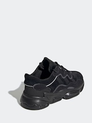 adidas Originals Black Ozweego Trainers - Image 4 of 10