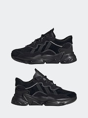 adidas Originals Black Ozweego Trainers - Image 5 of 10