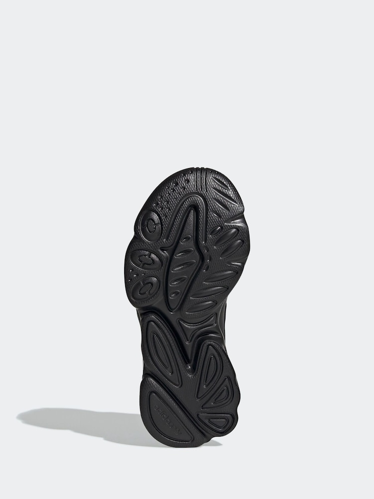 adidas Originals Black Ozweego Trainers - Image 6 of 10