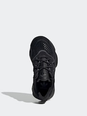 adidas Originals Black Ozweego Trainers - Image 7 of 10