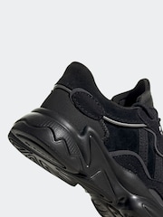 adidas Originals Black Ozweego Trainers - Image 9 of 10