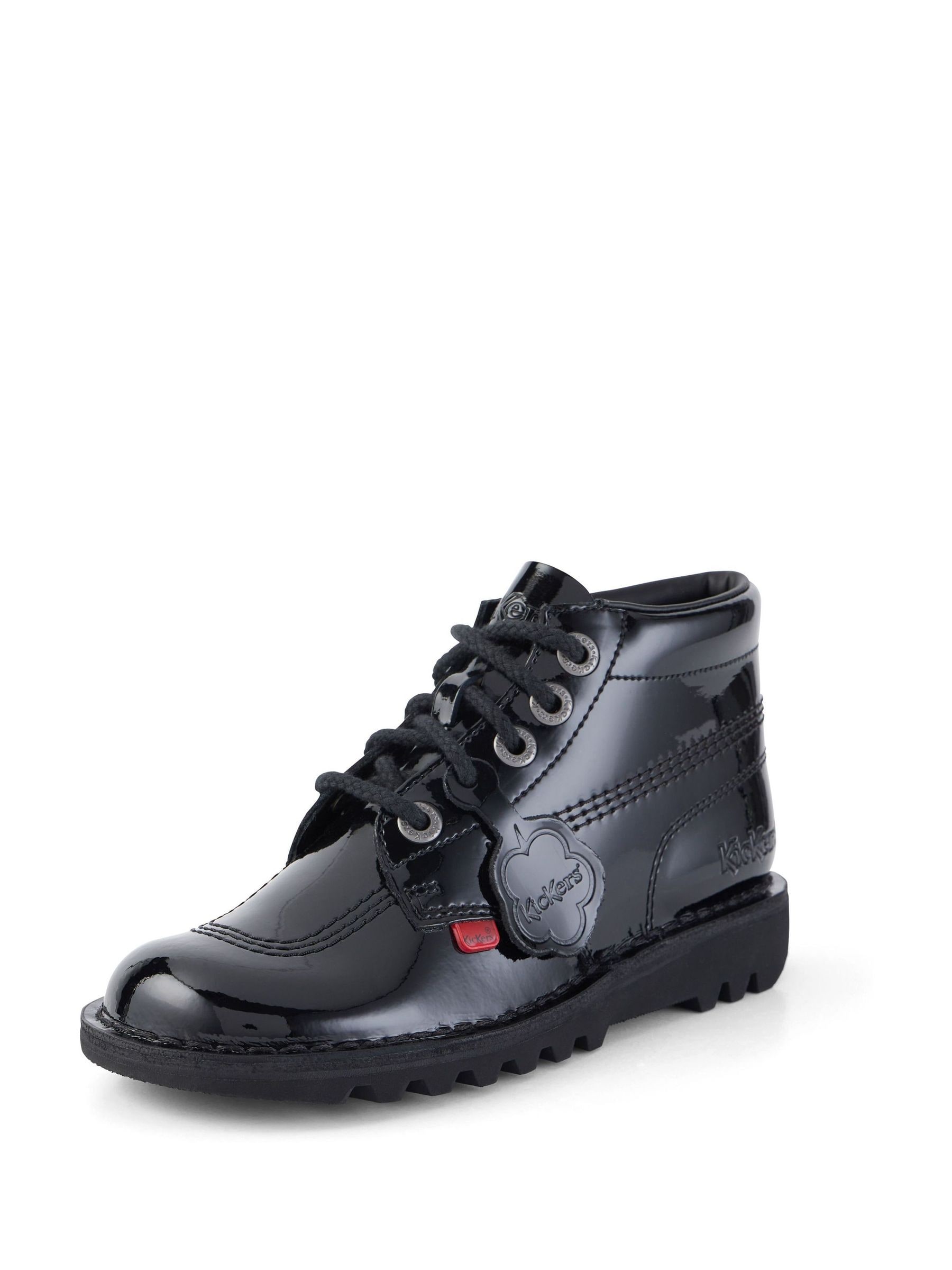 Kickers patent boots womens on sale