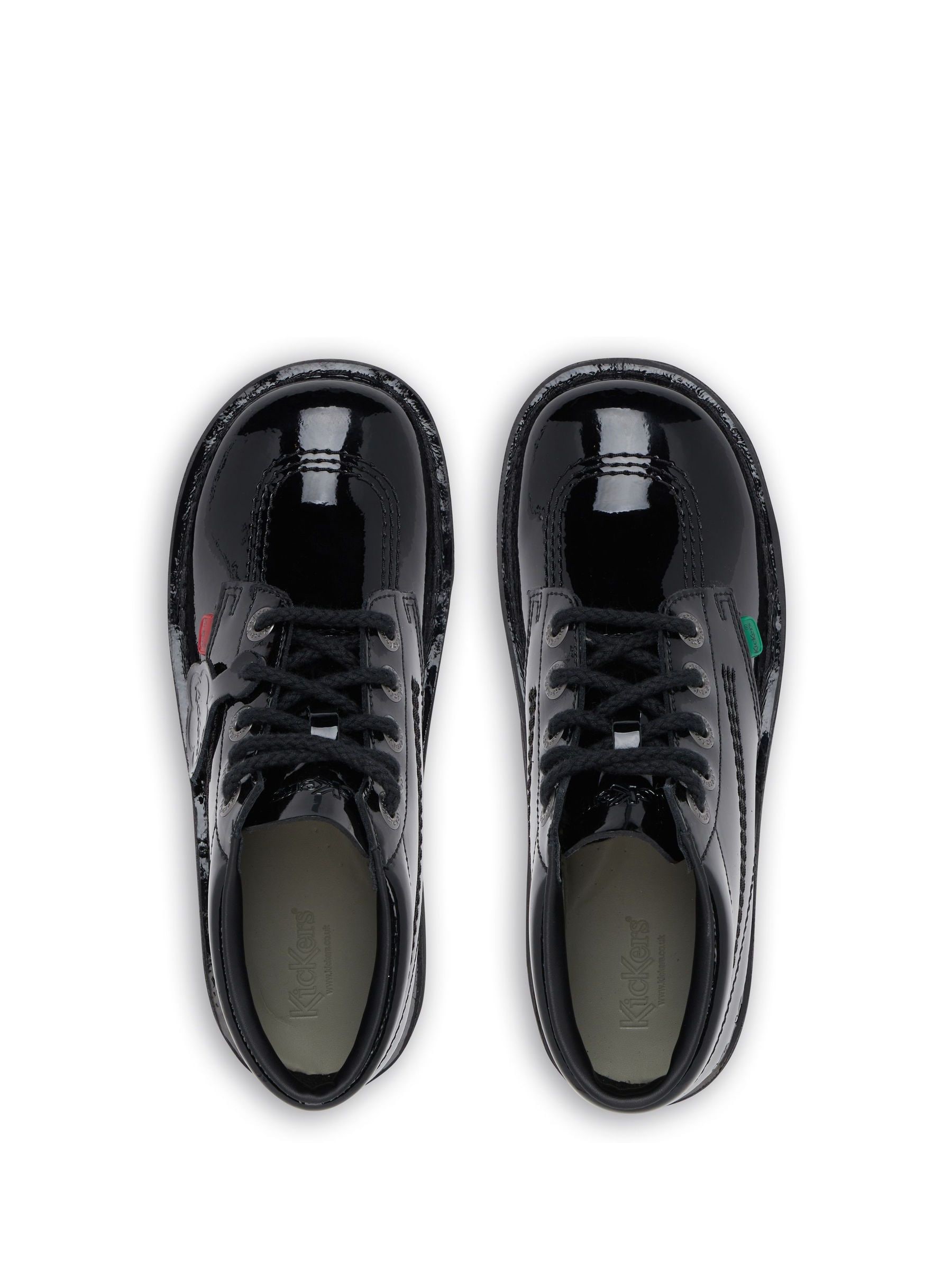 Kickers hobylow noir brillant discount