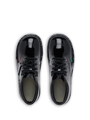 Kickers Black Womens Hi Patent Leather Shoes - Image 5 of 7