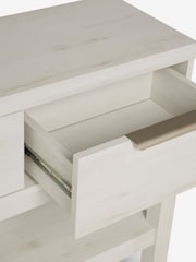 White Bronx Console Table - Image 10 of 11