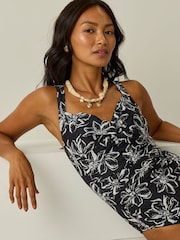 Regatta Black Sakari Tummy Control Swimsuit - Image 1 of 10