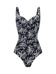 Regatta Black Sakari Tummy Control Swimsuit - Image 7 of 10