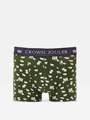 Vihreä/laivasto - Joules Crown Joules Pack of Two Cotton Bokserit - Kuva 3 / 4