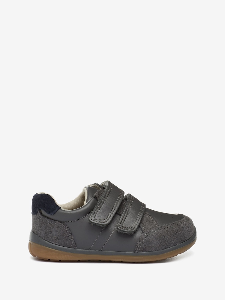 siva - Usnjeni čevlji z zapenjanjem na ježka First Walker Baby - Slika 1 iz 5 siva - Usnjeni čevlji z zapenjanjem na ježka First Walker Baby - Slika 1 iz 5
