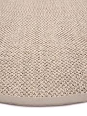 Origin Rugs Light Beige Hand Woven Sisal Circle Rug - Image 3 of 4