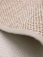 Origin Rugs Light Beige Hand Woven Sisal Circle Rug - Image 4 of 4