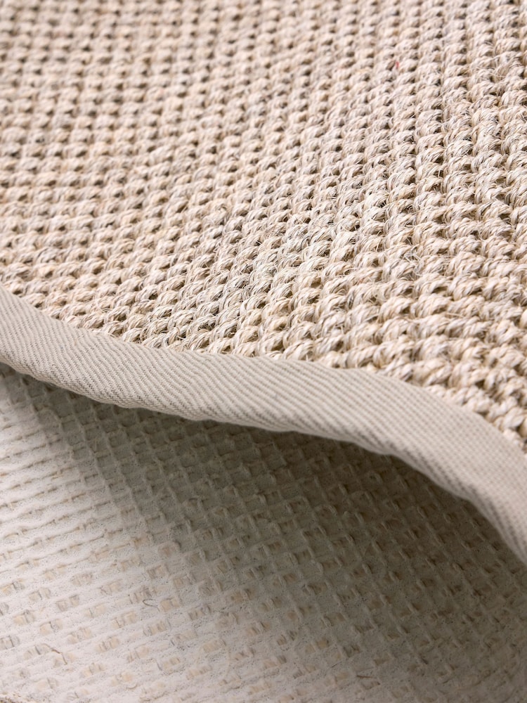 Origin Rugs Light Beige Hand Woven Sisal Circle Rug - Image 4 of 4