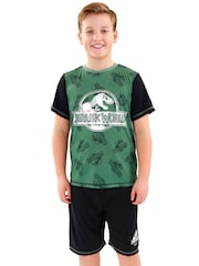 Character Green/Black Jurassic World Pyjamas - Image 4 of 5