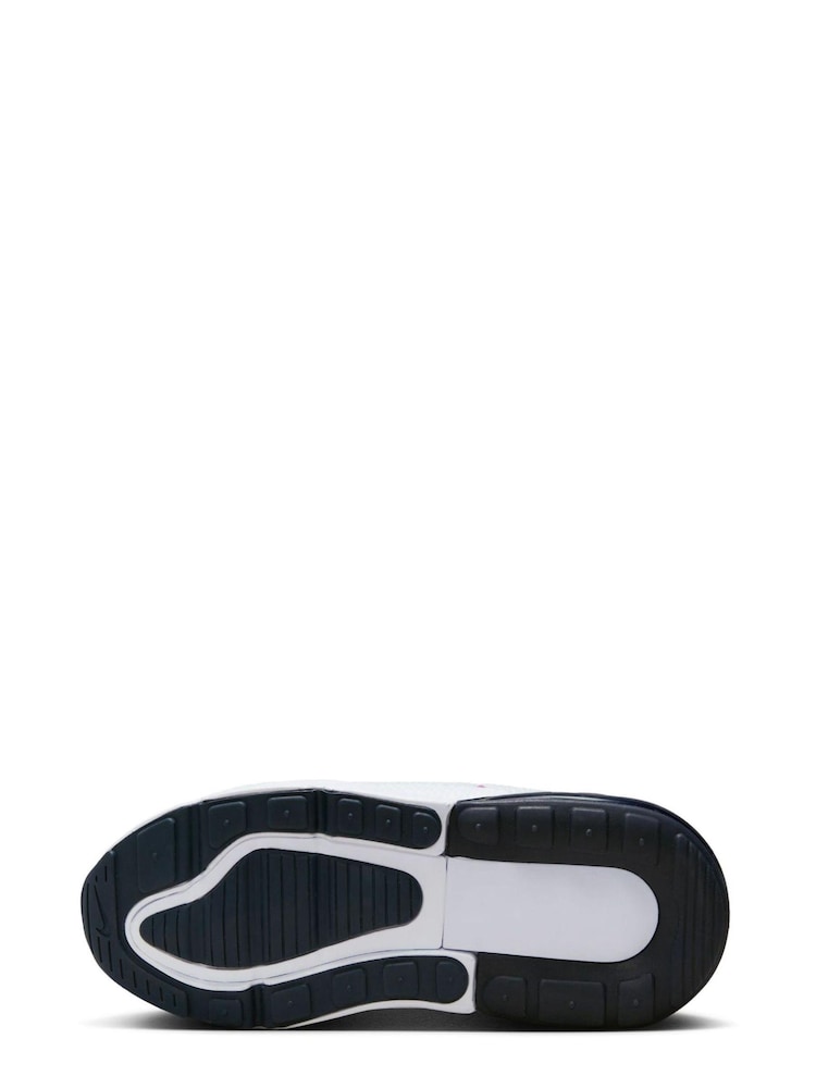 Nike White/Purple Air Max 270 Junior Trainers - Image 6 of 8