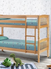 Julian Bowen Natural Lincoln 90cm Bunk Bed - Image 1 of 2