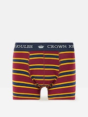 Navy/Punainen - Joules Crown Joules Pack of Two Cotton Bokserit - Kuva 2 / 4