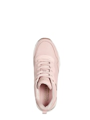 Skechers Pink Million Air Hotter Air Sneakers - Image 4 of 5