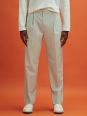 Reiss x McLaren F1 Team Stone McLaren F1 Relaxed Twill Trousers - Image 1 of 6