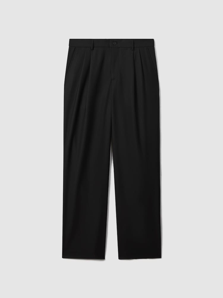 Reiss x McLaren F1 Team Black McLaren F1 Relaxed Twill Trousers - Image 2 of 6