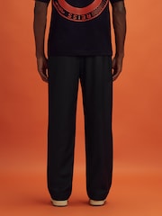 Reiss x McLaren F1 Team Black McLaren F1 Relaxed Twill Trousers - Image 5 of 6
