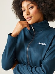 Regatta Dark Blue Shower Resistant Connie V Softshell Jacket - Image 4 of 7
